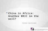 Herman Wasserman. * Look at SA in relation to other BRICS countries, as mediated in news media * South Africa a recent entrant to BRICS club of emerging.