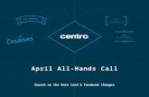 Search on the Rate Card & Facebook Changes April All-Hands Call.