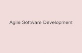Agile Software Development. Chapter 3 Agile software development Rapid software development  Rapid development and delivery is now often the most important.