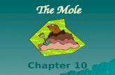 The Mole Chapter 10 1. Objectives  Use the mole and molar mass to make conversions among moles, mass, and number of particles  Determine the percent.