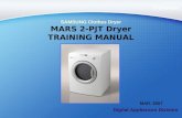 MARS 2-PJT Dryer TRAINING MANUAL MAR. 2007 SAMSUNG Clothes Dryer Digital Appliances Division.