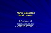 Nahjul Balaaghah about Heaven By A.S. Hashim. MD To go to next SLIDE: Click Page-up or Page-down Or Right Click then choose Full screen.