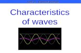 Year 9 – Physical Science Year 9 – Physical Science Characteristics of waves.