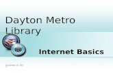 Internet Basics Dayton Metro Library Place photo here August 18, 2015.