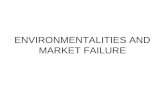 ENVIRONMENTALITIES AND MARKET FAILURE. INTRODUCTION Markets allocate scarce resources with forces of supply and demand Equilibrium of supply and demand.