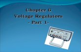 Chapter 6 Voltage Regulators - Part 1- POWER SUPPLIES (VOLTAGE REGULATORS) Fig. 6.1 Block diagram showing parts of a power supply. Power supply Power.
