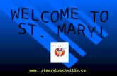 Www. stmarybrockville.ca. GUIDANCE 3 Guidance Counsellors 3 Guidance Counsellors ☺ Mrs. Easter ☺ Mrs. Kargus ☺ Mrs. Wooller.