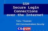 SSH Secure Login Connections over the Internet Tatu Yloenen SSH Communications Security.