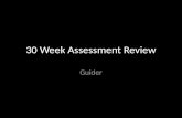 30 Week Assessment Review Guider. 2. When the frequency of wave increases, what happens to the wavelength?