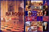 BAROQUE MUSIC Baroque DATES: DATES: BAROQUE: BAROQUE: The Baroque period stretches roughly from 1600 to 1750 (coincides with the death of J.S. Bach.)
