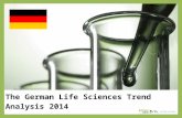 The German Life Sciences Trend Analysis 2014. About Us The following statistical information has been obtained from Biotechgate. Biotechgate is a global,