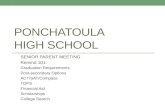 PONCHATOULA HIGH SCHOOL SENIOR PARENT MEETING Remind 101 Graduation Requirements Post-secondary Options ACT/SAT/Compass TOPS Financial Aid Scholarships.