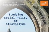 Studying Social Policy at Strathclyde Dr Nasar Meer RSE-YAS School of Social Work & Social Policy nasar.meer@strath.co.uk.