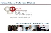 Site Management Organization (SMO) Making Clinical Trials More Efficient.
