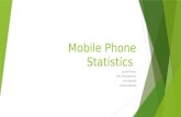 Mobile Phone Statistics Jacob Poirier Geri Hengesbach Erin Rossell Andrea Menke.