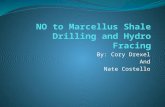 By: Cory Drexel And Nate Costello. Marcellus Basic Facts The Marcellus Shale formation is located in Eastern North America. The Geological formation gets.