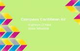 Compass Caribbean Air Kathryn O'Neil Nate Mitchell.