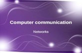 Networks. Bus Network Terminator‘Workstation’ ‘Client’ ‘Terminal’ ‘Node’ Computer Terminator Backbone Server (optional)