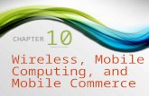 CHAPTER 10 Wireless, Mobile Computing, and Mobile Commerce.