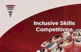 Title Inclusive Skills Competitions. This workshop explores the idea of skills competitions for young people with learning difficulties or disabilities,
