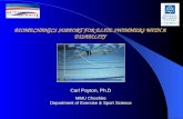 BIOMECHANICS SUPPORT FOR ELITE SWIMMERS WITH A DISABILITY Carl Payton, Ph.D MMU Cheshire Department of Exercise & Sport Science.
