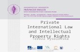Private International Law and Intellectual Property Rights Tereza Kyselovská 1.