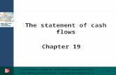 The statement of cash flows Chapter 19 19-1 PowerPoint slides to accompany New Zealand Financial Accounting 5e by Samkin Slides adapted by Murugesh Arunachalam,