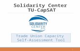 Solidarity Center TU-CapSAT 1 Trade Union Capacity Self-Assessment Tool.