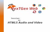 Session: 11. © Aptech Ltd. 2HTML5 Audio and Video / Session 11  Describe the need for multimedia in HTML5  List the supported media types in HTML5