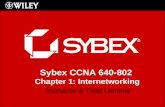 Sybex CCNA 640-802 Chapter 1: Internetworking Instructor & Todd Lammle.