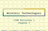 Wireless Technologies CCNA Discovery 1 Chapter 7.