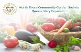 North Shore Community Garden Society Queen Mary Expansion.