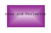 Area and Perimeter. First things first, technically speaking….. What is perimeter? What is area? ‘The perimeter is the length of a closed curve. The curve.