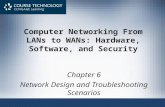 Computer Networking From LANs to WANs: Hardware, Software, and Security Chapter 6 Network Design and Troubleshooting Scenarios.