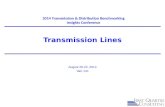 Transmission Lines August 20-22, 2014 Vail, CO 2014 Transmission & Distribution Benchmarking Insights Conference.