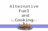 Alternative Fuel and Cooking By: Eileen Russell. Introduction Alternative fuel options a MUST! Small investment Small Storage Needs Check with your local.