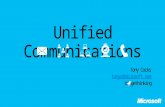 So what is Unified Communications? Ask 100 people, get 100 different answers But it’ll probably include some or all of these: – IP Telephony, Web Conferencing,