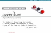 Global Markets - Sustainability Services Learn more at   Confidential The Value of Reporting Corporate.