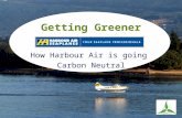 Getting Greener How Harbour Air is going Carbon Neutral.