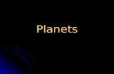 Planets. Solar System Formation Terrestrial Planets Terrestrial Planet Atmospheres Terrestrial Planet Characteristics Jovian Planets Trans-Neptunian Objects.