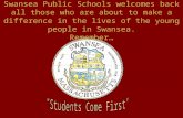 Swansea Public Schools welcomes back all those who are about to make a difference in the lives of the young people in Swansea. Remember…