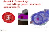 Geant4 Geometry – building your virtual experiment 1 Image source: ALICE experiment.