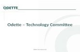 Odette – Technology Committee Odette International Ltd.