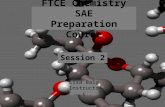 FTCE Chemistry SAE Preparation Course Session 2 Lisa Baig Instructor.