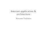 Internet application & architecture Novanto Yudistira.