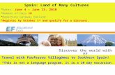 EF Educational Tours Discover the world with EF Travel with Professor Villagómez to Southern Spain! *This is not a language program. It is a 10 day excursion.
