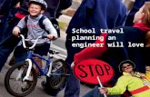 School travel planning an engineer will love. School travel in Moonee Valley Need: A more planned and coordinated approach to active travel program delivery.