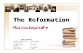 TheReformation The Reformation Historiography Photo Credits Sacred DestinationsLucas Cranach Gertrude KanuLee Lai Stephen KompCharlotte Nordahl Mike ReedAlex.
