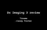 Dx Imaging 3 review Trauma -Casey Foster. Cervical Spine Atlas fractures – Jefferson’s fracture – Posterior arch fracture of atlas – Anterior arch fracture.