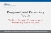Pregnant and Parenting Youth Tools to Support Pregnant and Parenting Youth in Care.